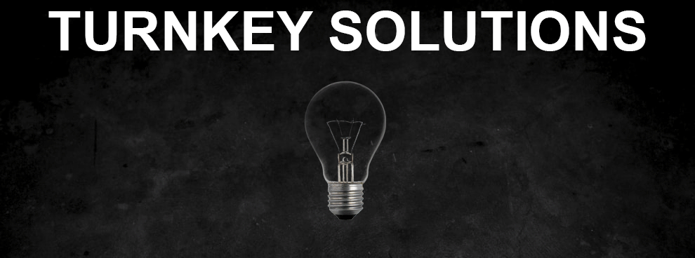 Turnkey Solutions services animation. Turnkey solution animation.